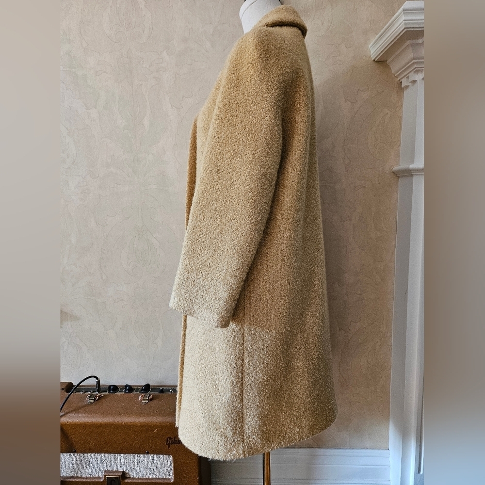 Vintage Detroit Himelhoch's 1960s Wool bouclé swing coat-Size Small - Picture 4 of 10